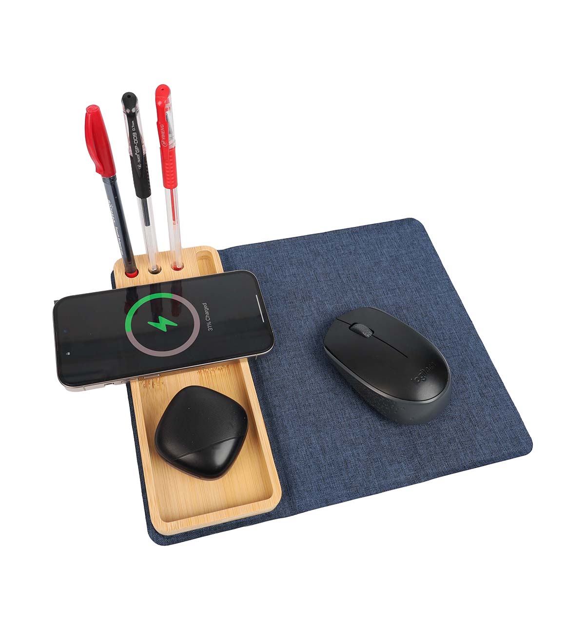 JOTTER - RPET Mousepad with Wireless Charger